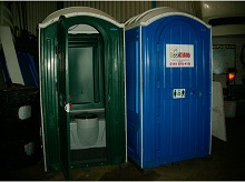 construction site portaloos portable toilets Scotland