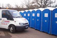 Portable toilet hire for events in Scotland